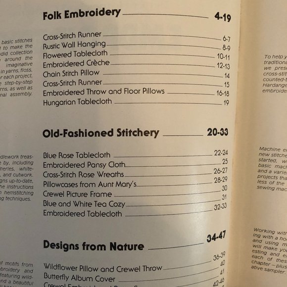 EMBROIDERY /CREWEL BOOK 1ST EDITION 1983 BETTER HOMES AND GARDENS AND PROJECTS - Picture 8 of 16